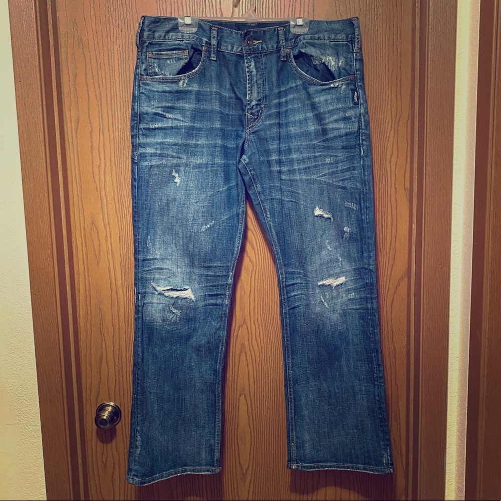 Men’s Silver Jeans